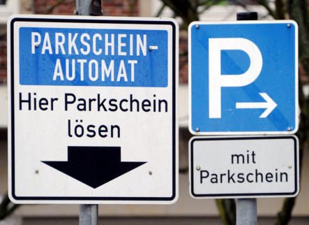 Parkplatzbeschilderungen nach StVO